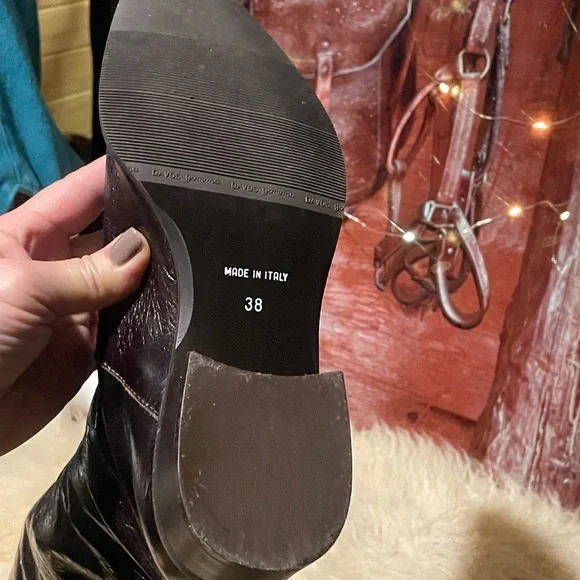 Davos Gomma OTK leather boots - Picture 12 of 13